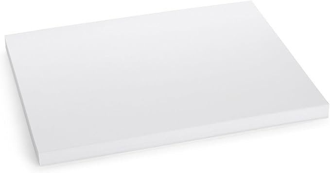 Metallic Shimmer Paper Sheets - White, 8.5 x 11 In, 110 GSM, 96 Sheets, Double-Sided - Invitations & Crafts, Printer-Friendly, Scrapbooking & DIY Projects