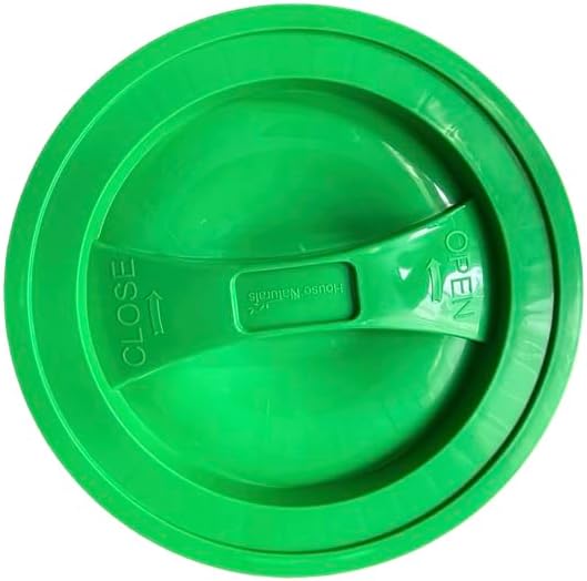 House Naturals 2 Gallon Food Grade - BPA Free Made in USA Buckets Lime Color pails with Screw On Gasket Lids (2, Lime - Green lids)