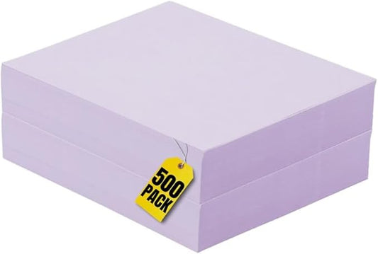 1InTheOffice Colored Copy Paper, Orchid, 8.5 x 11 inch Letter Size, 20lb Density, (500 Sheets)