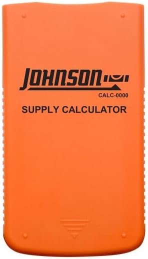 Johnson Level & Tools CALC-0000 Supply Calculator