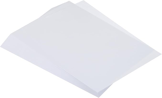 MECCANIXITY 125 Sheets A4 Colored Print Copy Paper 8.5" x 11" Origami Paper Printer Paper 80gsm for Printing, Document Copying, Art Craft, White