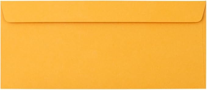 JAM PAPER #12 Envelopes - 4 3/4 x 11 - Brown Kraft Manila - Bulk 250/Box