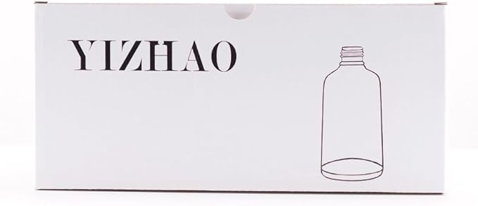 YIZHAO Amber Glass Dropper Bottle 1oz, Tincture Bottles with Glass Dropper, for Essential Oils, Aromatherapy, Cosmetic, Laboratory, Pharmacy, Liquids, Travel –24 Pcs