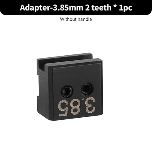 WUTA Removable Leather Hole Punch,Versatile Leather Stitching Punch,Leather Hole Punch Tool Set,Leather Stitch Punch for Leather Stitching Punch Craft DIY（Adapter-3.85mm 2hole）