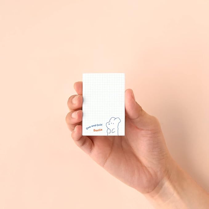 Monolike Grid Olly Molly, Coloring Sticky-it - 6p Set Self-Adhesive Memo Pad 50 Sheets