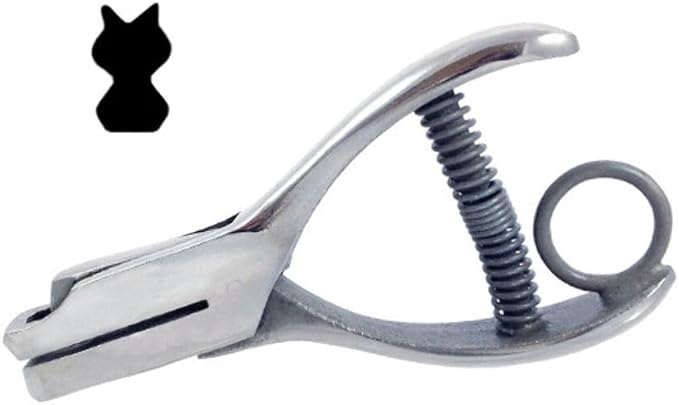 Hole Punch - Cat - 3/16" Pet, Pet Store, Grooming, Animal for Loyalty Programs and Crafting