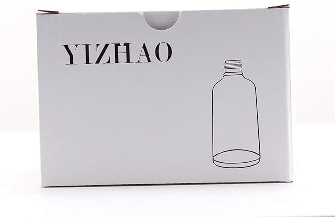 YIZHAO Amber Glass Dropper Bottle 10ml, Tincture Bottles with Glass Dropper, for Essential Oils, Aromatherapy, Cosmetic, Laboratory, Pharmacy, Liquids, Travel –12 Pcs