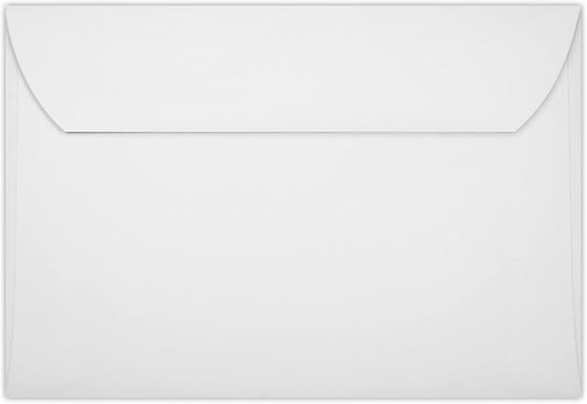 LUXPaper A8 Invitation Envelopes | 5 1/2" x 8 1/8" | White | 24lb. Text | 50 Qty