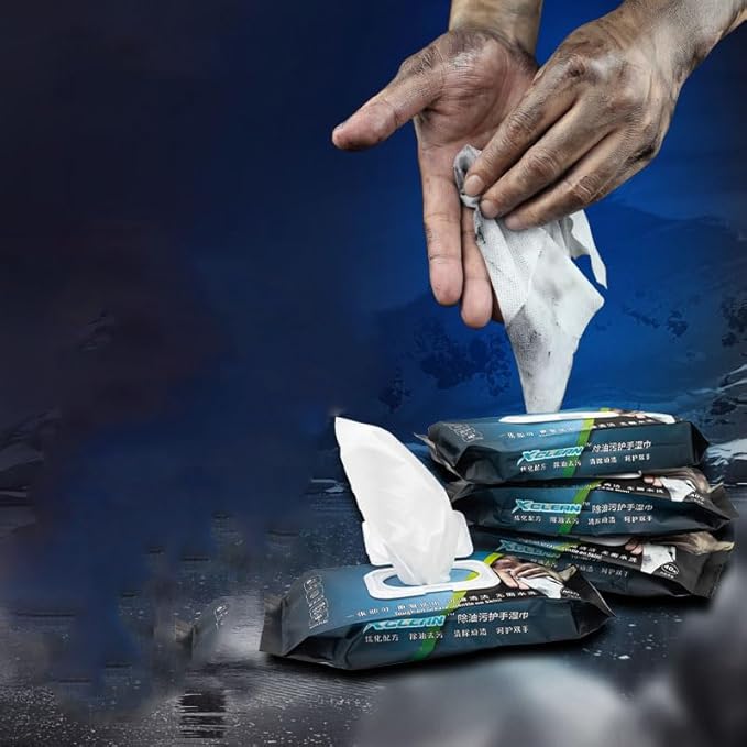 Heavy-Duty Multi-Surface Cleaning Wipes,7.9 x 7.9" Per Count,40 Counts Per Pack, 12 Pack (12, 7.9 X 7.9")