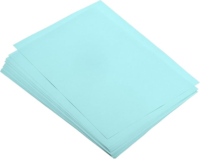 MECCANIXITY 25 Sheets Colored Copy Paper 16.5 x 11.7 Inch Printer Paper 80gsm Light Blue for Office Printing, Document Copying, Invitations, Forms, Art Projects