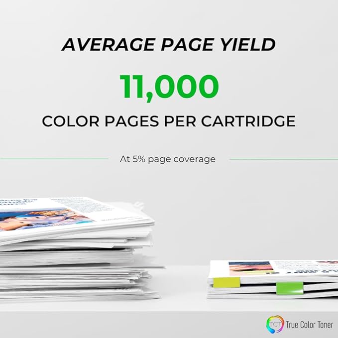 TCT 648A Color Toner Cartridge 3 Pack - Compatible Replacement for HP 648A Works with HP Color Laserjet CP4520 Printers (Cyan,Magenta,Yellow) 3