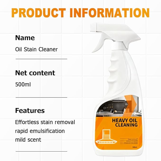Stubborn Stains Cleaner, 2025 Upgraded Powerful kitchen Degreaser, Multipurpose Stain Removal Cleaners, Stove Cleaner for Gas Stove Top, Kitchen, Bath Shower Glass (9, Three sets)