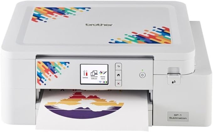 Brother Sublimation Printer, High-Speed Printing with Wireless Connectivity, and Sublimation Paper, 100 Sheets