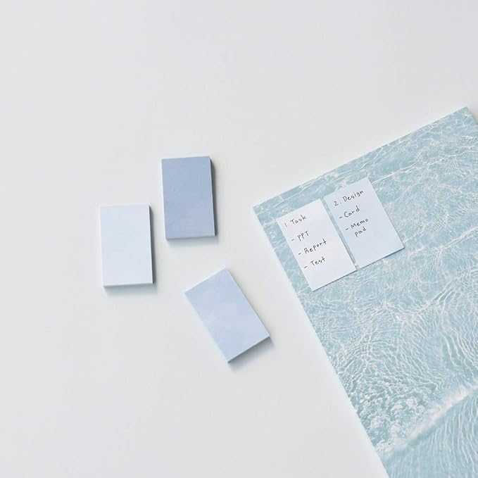 Monolike Color Palette Sticky Color Painting 400 A Set 4P - Self-Adhesive Memo Pad 30 Sheets