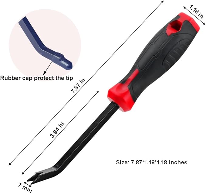 Staple Remover, Heavy Duty Staple Remover Tool,Upholstery Stapler Puller Lifter for Carpet,Wood,Floor, Furniture, Construction