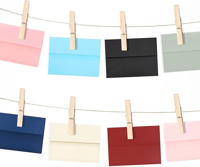 100 Pack A2 Blue Envelopes Self Sealing Adhesive Perfect for Weddings, RSVP, Invitations, Baby Shower,Greeting Cards,Announcements, Thank You Notes| A2(4.375 x5.75 Inches)