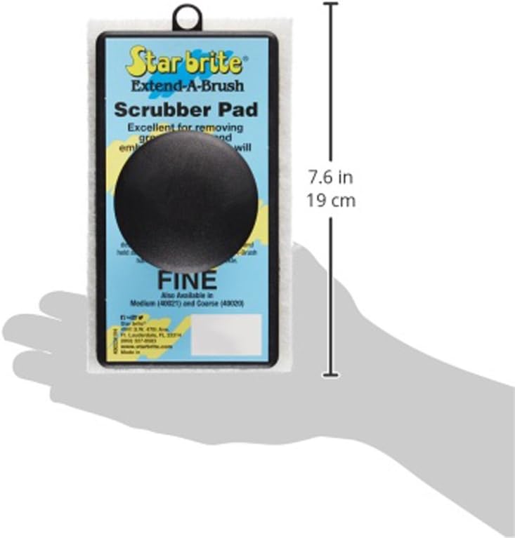 STAR BRITE Super Scrubber Fine (White) (040022P)