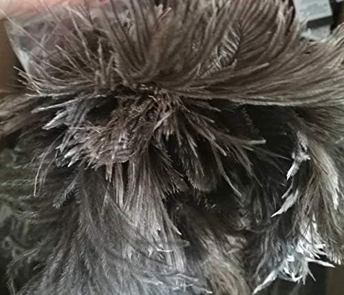 18" Feather Duster Wooden Handle | Natural for Cleaning and Moping 18-20" Inch Genuine Ostrich Feathers, Easy to Clean Reuse
