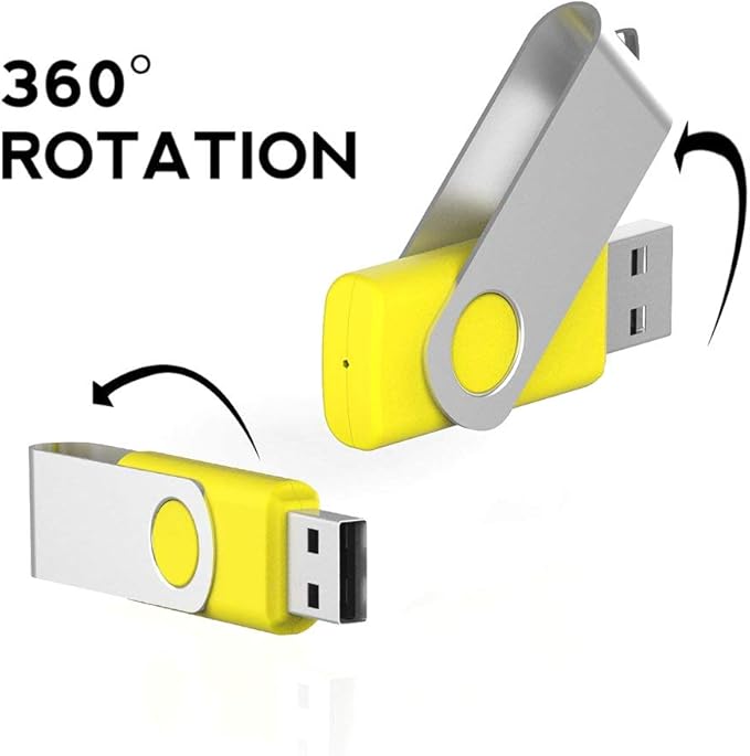 32GB Flash Drive Aiibe 5 Pack 32GB USB 3.0 Flash Drive Memory Stick Thumb Drive 32GB 3.0 USB Drives (32G, 5 Mixed Colors: Black Red Yellow White Purple)