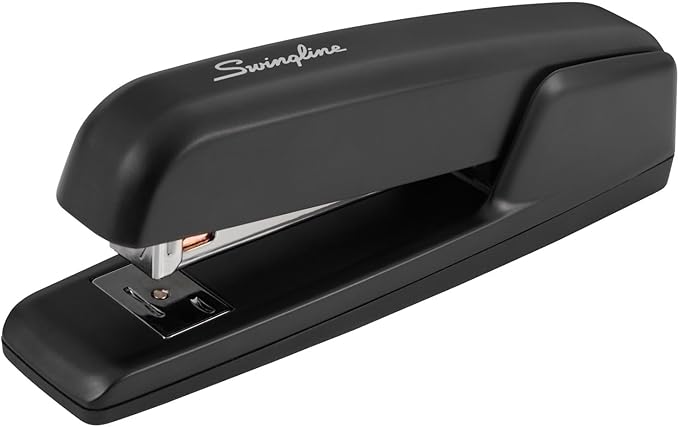 Swingline Stapler, 30 Sheet Capacity, 747 Business Stapler, Jam Free, Metal, Matte Black (S7074742)