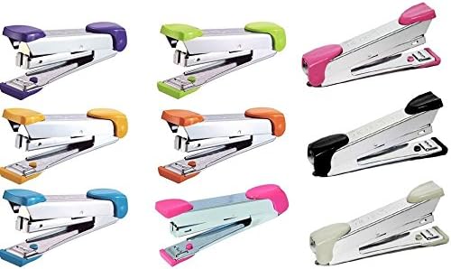 Max HD-10 Stapler Set with 2 Boxes (2000) Staples. Staple Up to 15 Sheets of Normal Paper.