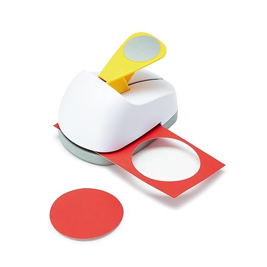 Craft Lever Punch 3/8 Inch Circle DIY Handmade Paper Single Hole Punch