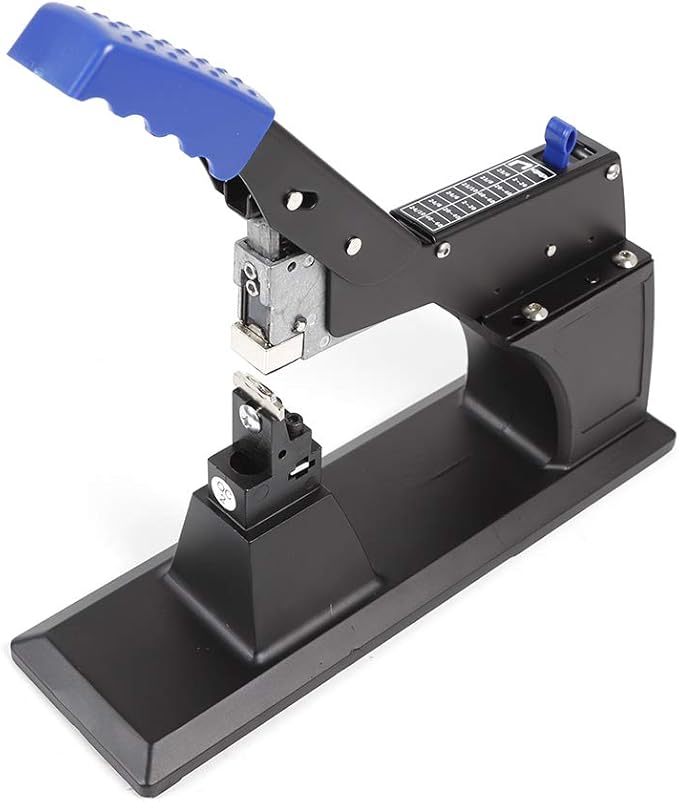 TFCFL Heavy Duty Desk Saddle Stapler, 60 Sheet Capacity, 3000 PCS 23/6mm Staple, Industrial, Functional Style