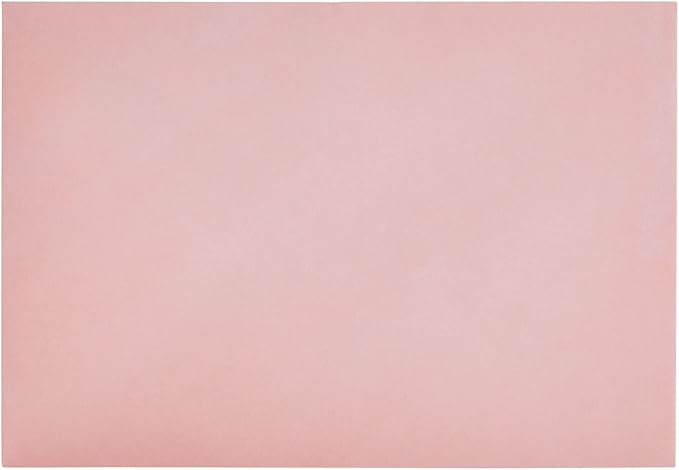 Sustainable Greetings 4x6 Blank Cards & Envelopes - Printer-Friendly Designs & Card Making Supplies - Secure-Seal Pink & Mailing Envelopes - Versatile Invitations - 48 Pack, 4 x 6 in, Pink