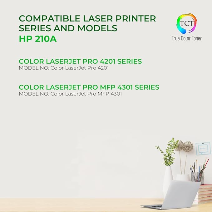 TCT 647A 648A Toner Cartridge 4 Pack - Premium Compatible Replacement for HP 647A 648A CE260A CE261A CE262A CE263A Works With HP Color LaserJet CP4520 CP4025 CP4525 Printer (Black Cyan Magenta Yellow)