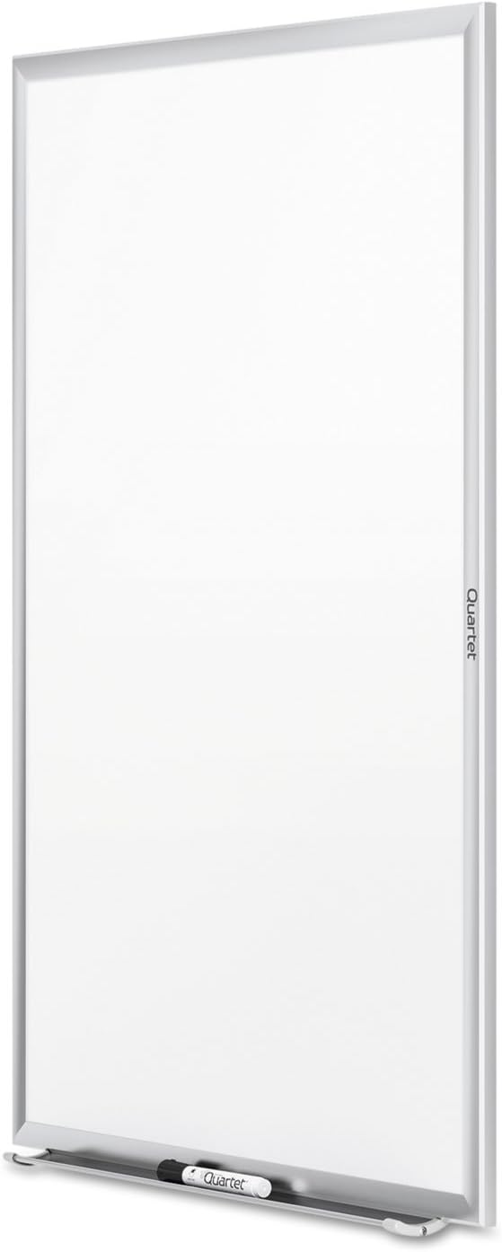 Quartet Whiteboard, Non-Magnetic Dry Erase White Board, 2' x 1.5', Total Erase, Silver Aluminum Frame (S531)