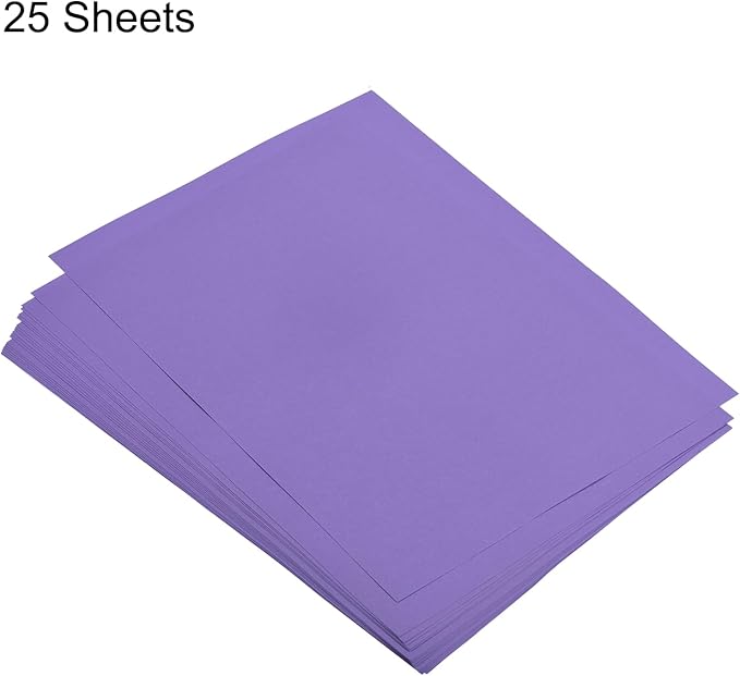 MECCANIXITY 25 Sheets Colored Copy Paper 16.5 x 11.7 Inch Printer Paper 80gsm Dark Purple for Office Printing, Document Copying, Invitations, Forms, Art Projects