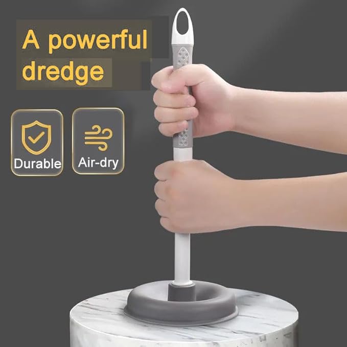 Toilet Plunger Bowl Brush 4 in 1 Combo with Holder Keep Your Bathroom Spotless with Our Toilet Bowl Brush (Set of 1) Number of Item 4