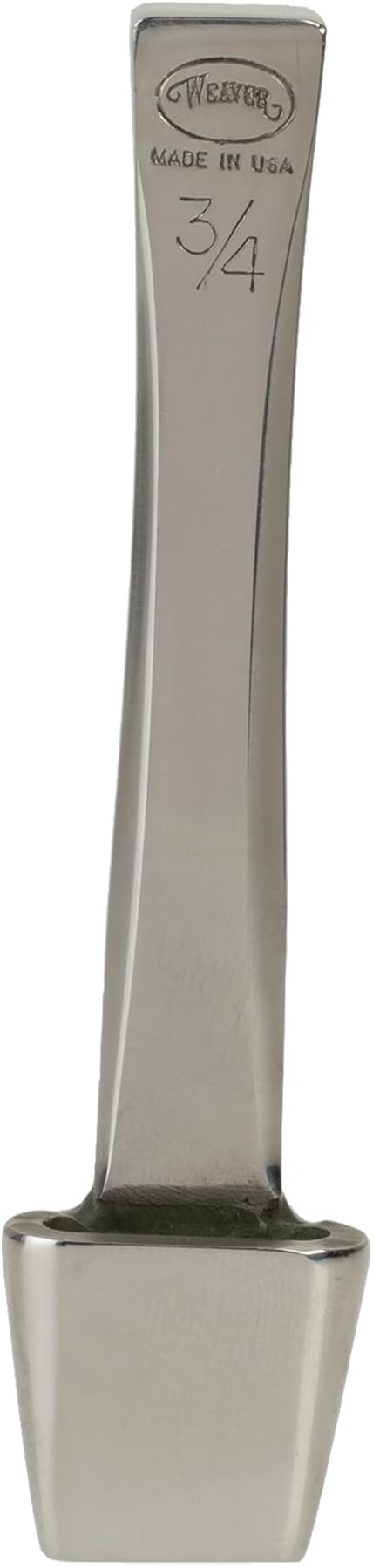 Weaver Supply Steel Oblong Leather Punch, Polished Hole Puncher for Cutting All Kinds of Webbing and More, Professional Punching Tool