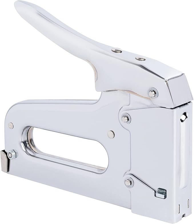Arrow T50 Heavy Duty Staple Gun for Upholstery, Wood, Crafts, DIY and Professional Uses, Manual Stapler Uses 1/4”, 5/16”, 3/8", 1/2", or 9/16” Staples (Pack of 4)
