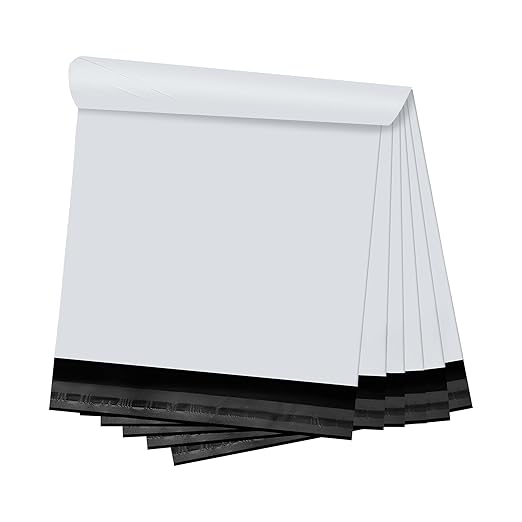 KKBESTPACK Poly Mailers Shipping Envelope Self Sealing Bags (12x15.5 50pc)