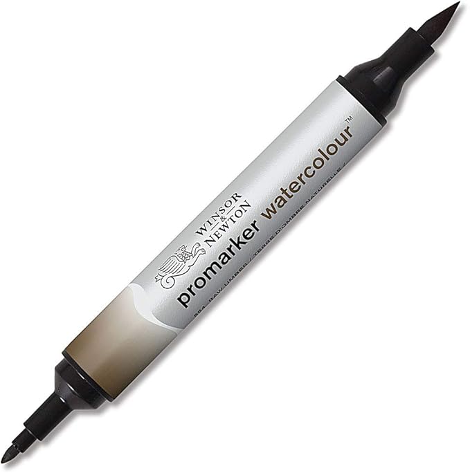 Winsor & Newton ProMarker Watercolor Marker, Raw Umber