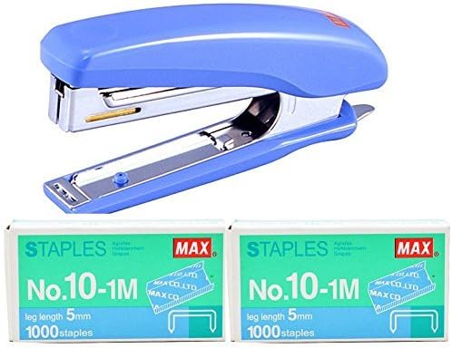 Max Stapler HD-10D with 2 Boxes 10-1M Staples (2000)