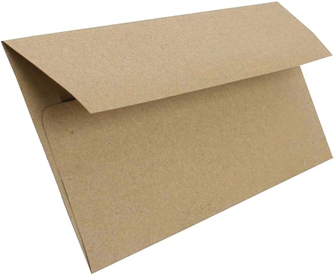JAM PAPER #10 Business Premium Envelopes - 4 1/8 x 9 1/2 - Brown Kraft Paper Bag - 100/Pack
