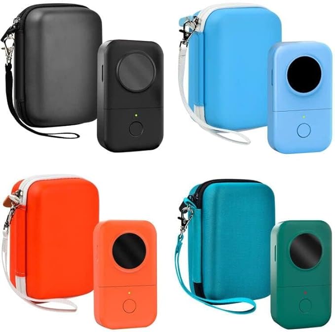Labels Printer Case Compatible with COLORWING D30 Bluetooth Wireless Portable Labeling Printer Also for Phomemo D30 D35 for Memoking Mini Thermal Printing Sticker Storage Holder