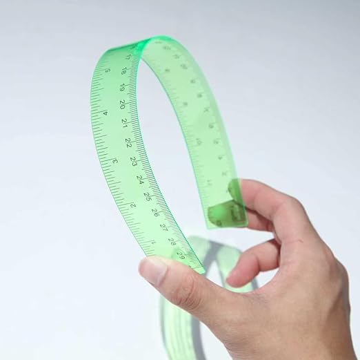 Ruler 12 Inch,Rulers for School,Rulers Bulk for Classroom,8 Pack