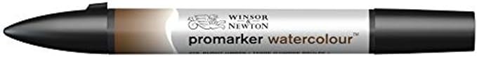 Winsor & Newton ProMarker Watercolor Marker, Burnt Umber