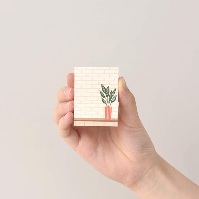 Monolike Cosy Cafe Sticky-it - 5p Set Self-Adhesive Memo Pad 50 Sheets