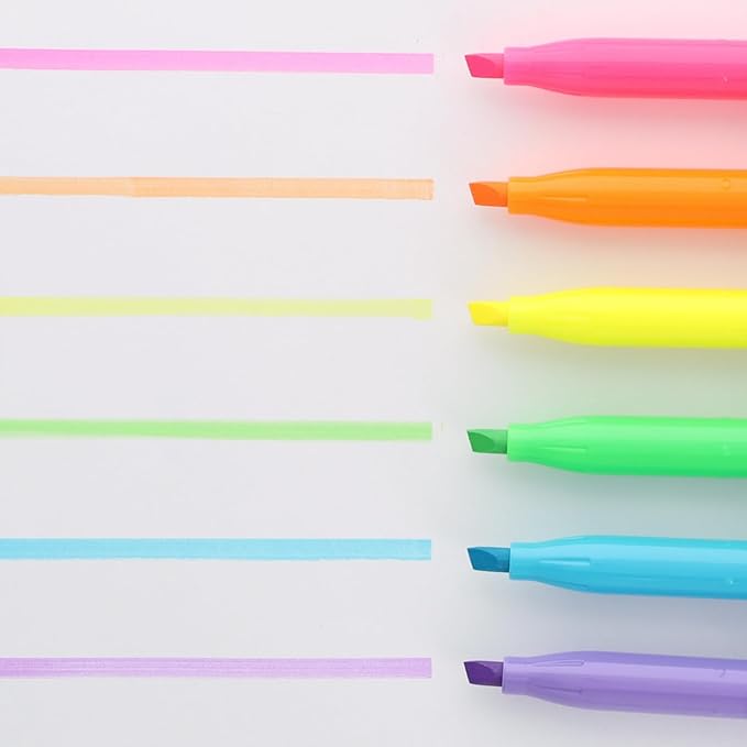 Pilot SFL-60SL-6C Highlighter Frixion Light, 6 Color Set