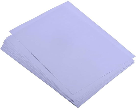 MECCANIXITY 50 Sheets Colored Copy Paper 16.5 x 11.7 Inch Printer Paper 80gsm Light Purple for Office Printing, Document Copying, Invitations, Forms, Art Projects