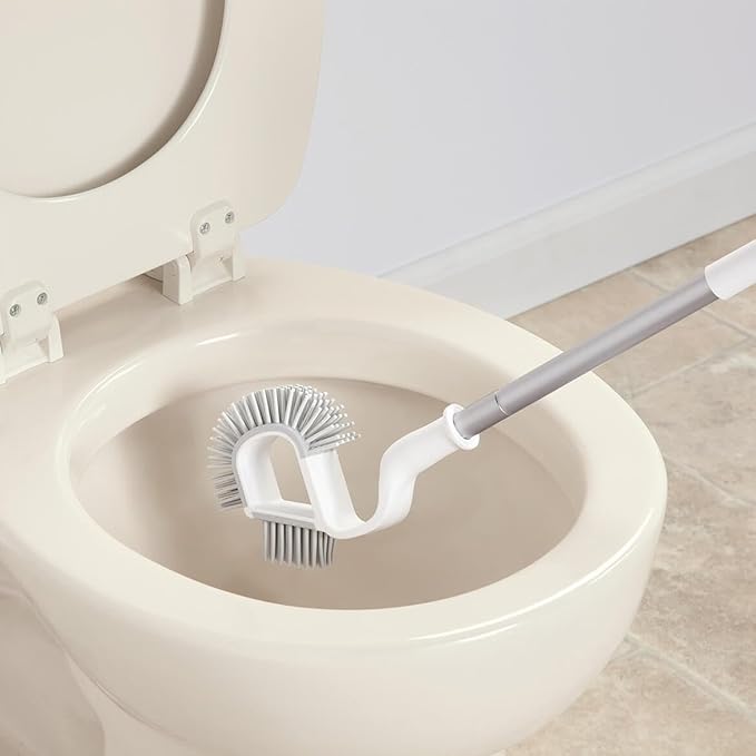 Under Rim Toilet Bowl Brush by LivingSURETM