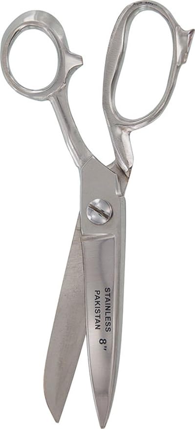SE 8" Heavy-Duty Stainless Steel Tailor's Scissors - SC66H
