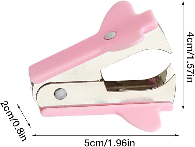 3Pcs Pink Staple Removers - Modern Plastic Staple Pullers with Non-Slip Handles | Easy-Grip Stapler Removal Tools for Students, Teachers | Perfect for Home, School & Office Use
