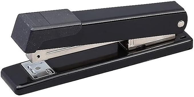 Bostitch Office Classic Metal Desktop Stapler, 20 Sheet Capacity, Dual Clinch, Opens for Tacking, Full-Strip, Black