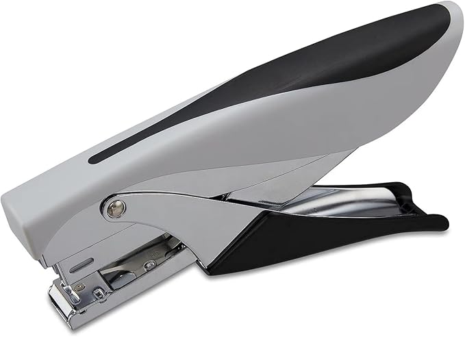 1InTheOffice Plier Stapler, Hand Held Stapler, 20 Sheet Capacity, Black/Gray, 1 Pack
