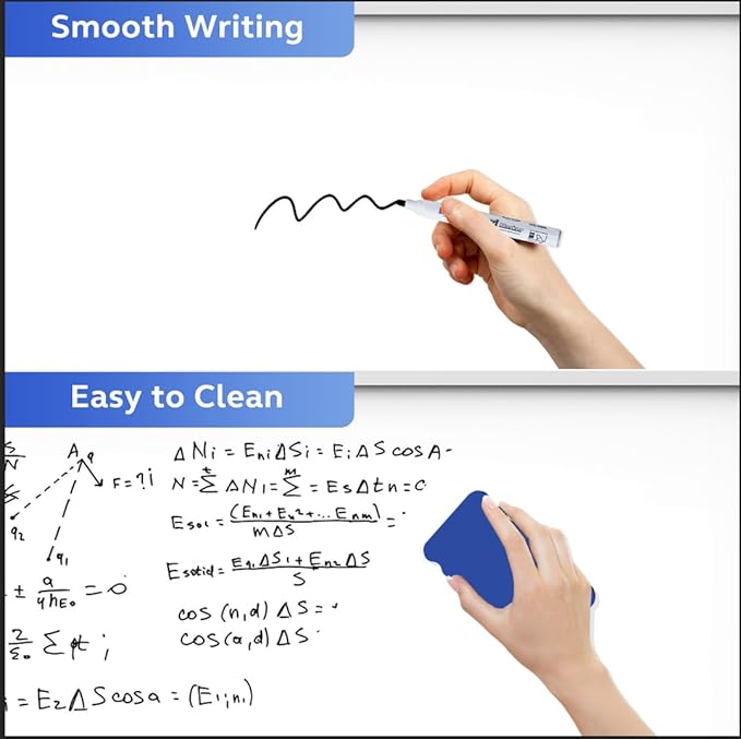 Double-Sided Whiteboard and Corkboard on Wheels, 48 x 32 Inch Magnetic Dry Erase Board with Adjustable Height Stand, Rolling Mobile Board for Office, Classroom, Presentation & Planning (Cork & White)